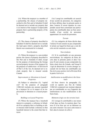 Income tax regulation