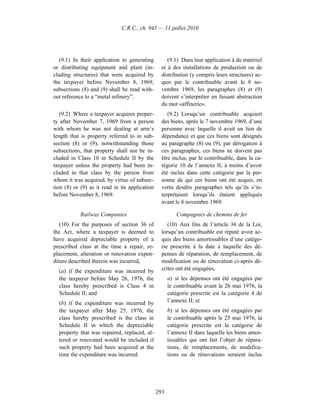 Income tax regulation