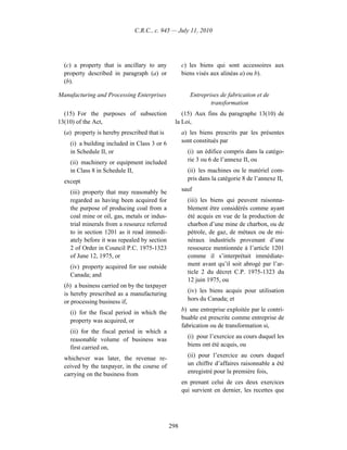 Income tax regulation