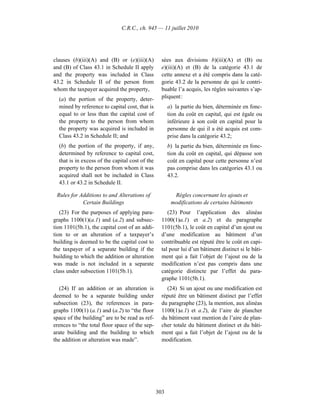 Income tax regulation