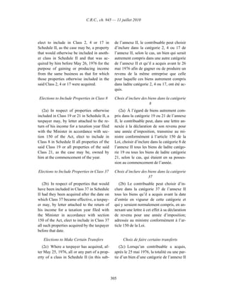 Income tax regulation