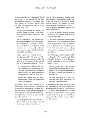 Income tax regulation