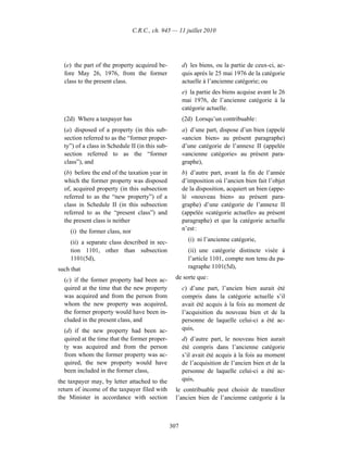 Income tax regulation