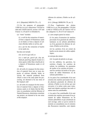 Income tax regulation