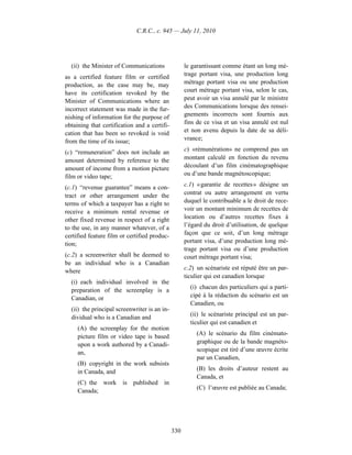 Income tax regulation