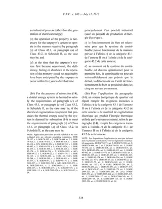 Income tax regulation