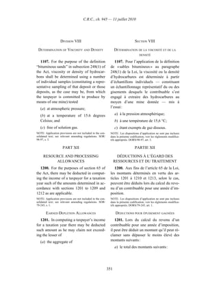 Income tax regulation