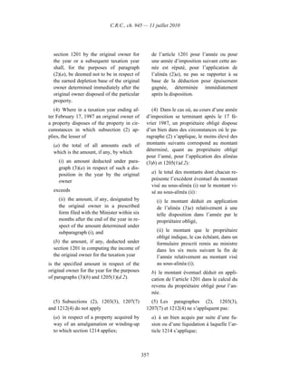 Income tax regulation