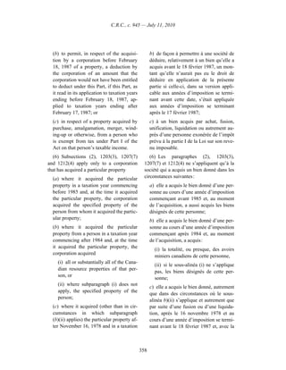 Income tax regulation