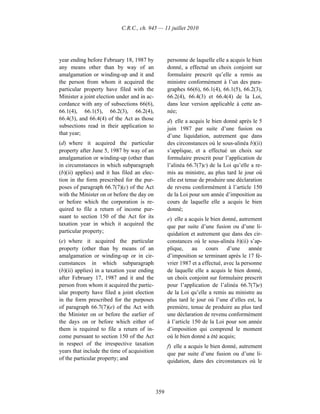 Income tax regulation