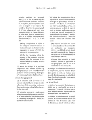 Income tax regulation