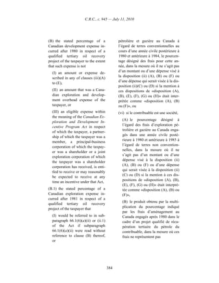 Income tax regulation