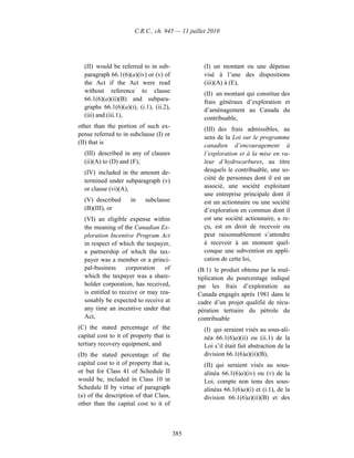 Income tax regulation