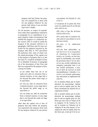 Income tax regulation