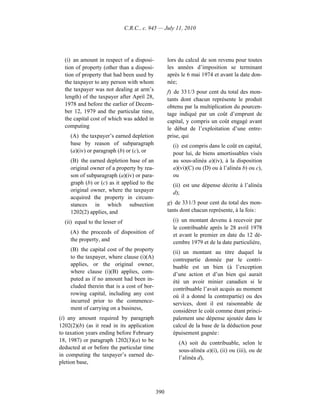 Income tax regulation