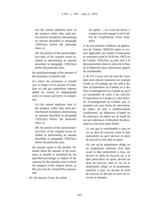 Income tax regulation