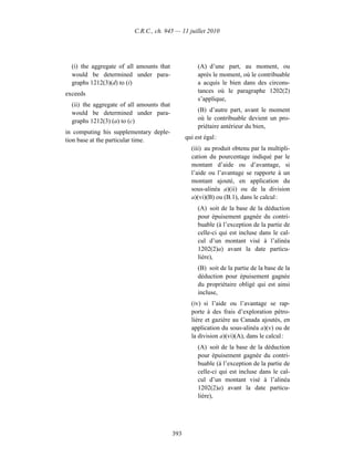 Income tax regulation