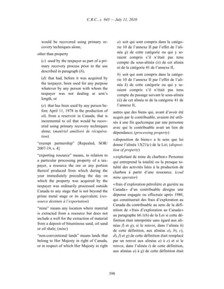 Income tax regulation