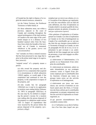 Income tax regulation