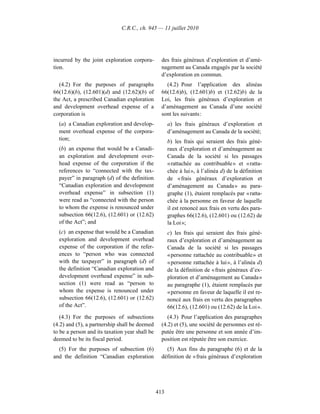 Income tax regulation