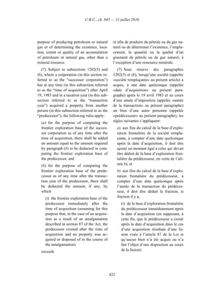 Income tax regulation