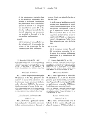 Income tax regulation