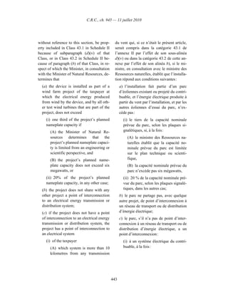 Income tax regulation