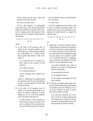 Income tax regulation