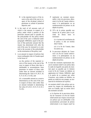 Income tax regulation