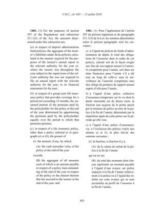 Income tax regulation