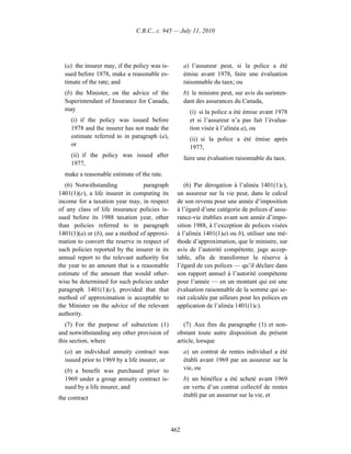 Income tax regulation