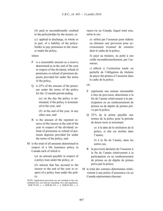 Income tax regulation