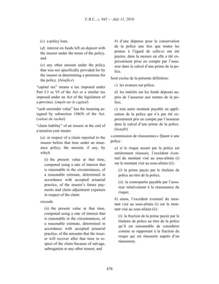 Income tax regulation