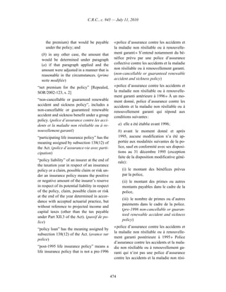 Income tax regulation