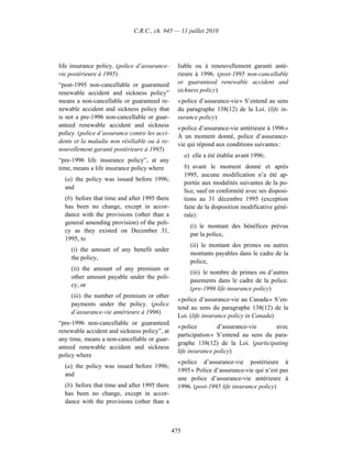 Income tax regulation