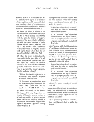 Income tax regulation