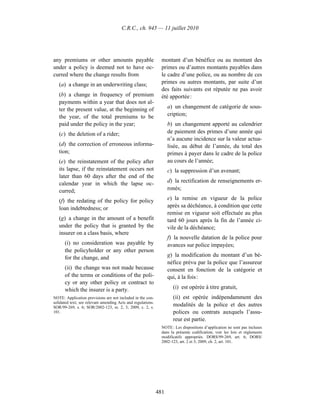 Income tax regulation