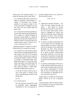 Income tax regulation