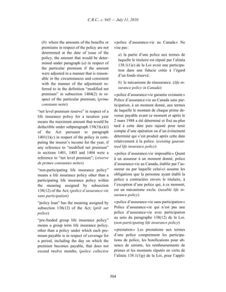 Income tax regulation