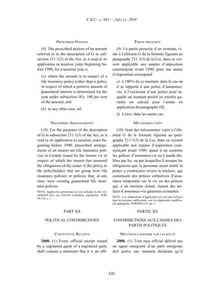 Income tax regulation