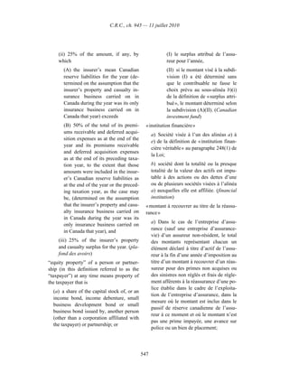 Income tax regulation