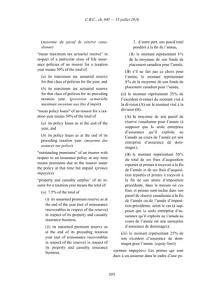 Income tax regulation