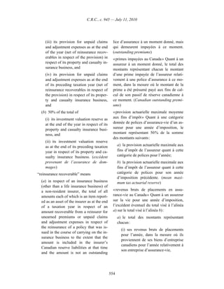 Income tax regulation