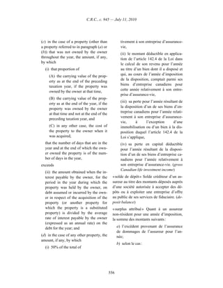 Income tax regulation