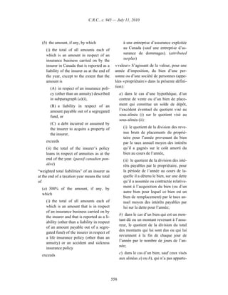 Income tax regulation