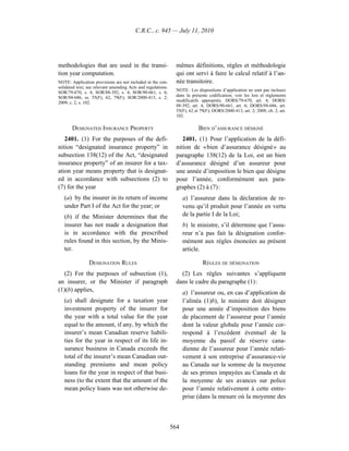 Income tax regulation