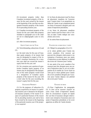 Income tax regulation