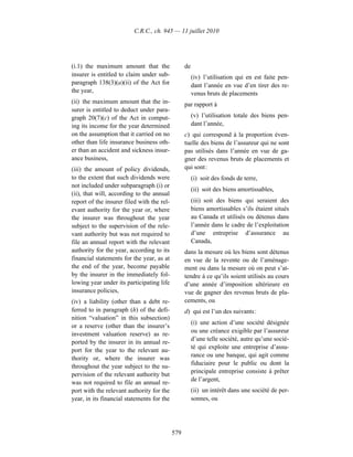 Income tax regulation