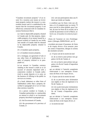 Income tax regulation