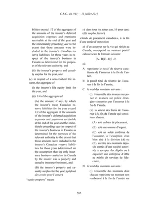 Income tax regulation